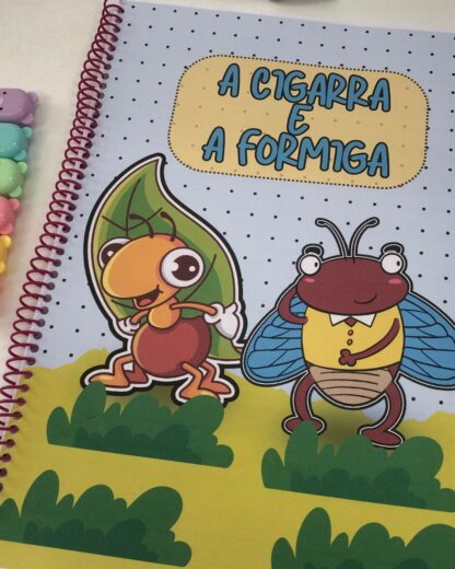 A CIGARRA E A FORMIGA 3D - Imagem 10