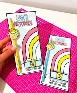 Lembrancinha de Volta às Aulas – Tema Bobbie Goods