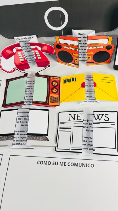 Kit de Atividades Meios de comunicação - Imagem 2