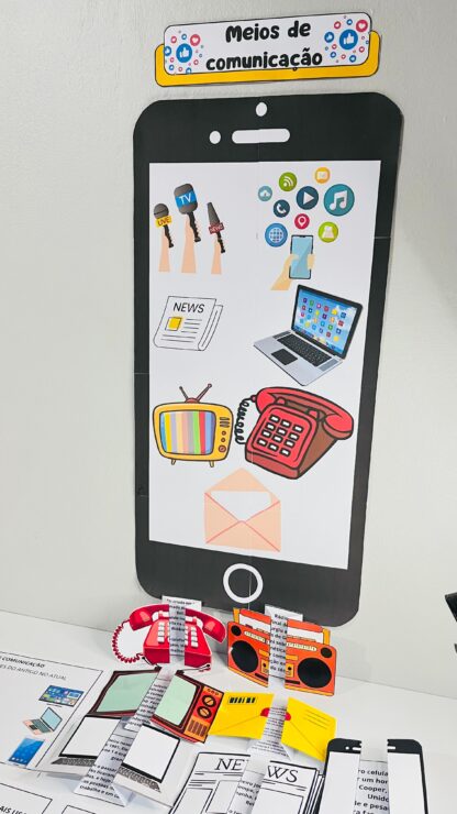 Kit de Atividades Meios de comunicação - Imagem 5