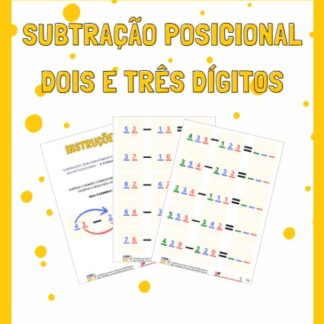 Subtração Posicional: Dois e Três Dígitos
