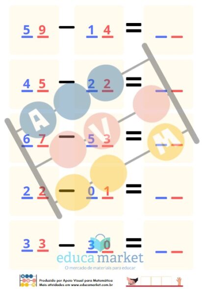 Subtração Posicional: Dois e Três Dígitos - Imagem 2