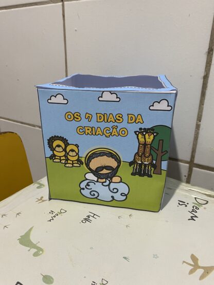 História na caixa os 7 dias de criação - Imagem 2