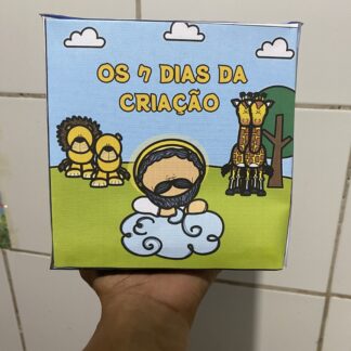 História na caixa os 7 dias de criação