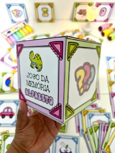 JOGO DA MEMÓRIA ALFABETO