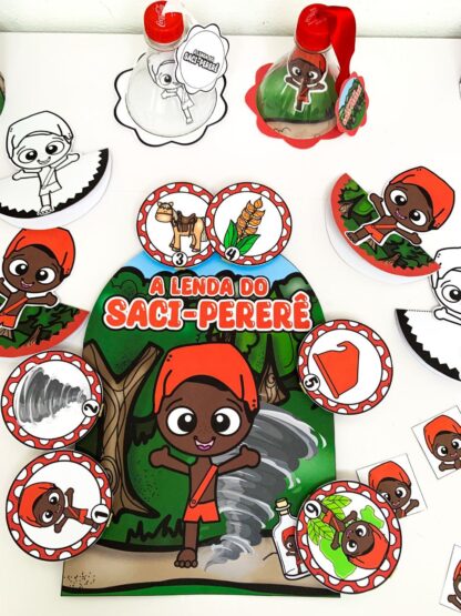 Kit Saci – Folclore Brasileiro - Imagem 2
