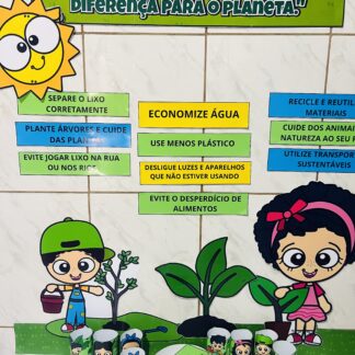 PAINEL DO MEIO AMBIENTE - EDUCAR COM CONSCIÊNCIA!