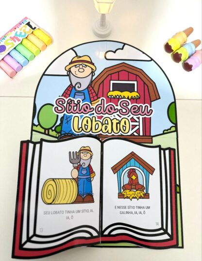 Luva com Livro – Seu Lobato Tinha um Sítio - Imagem 14