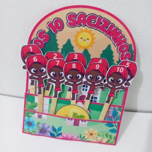 LUVA OS 10 SACIZINHOS