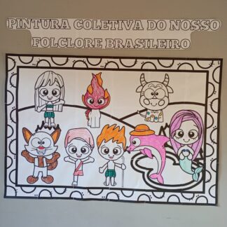 Painel coletivo do folclore