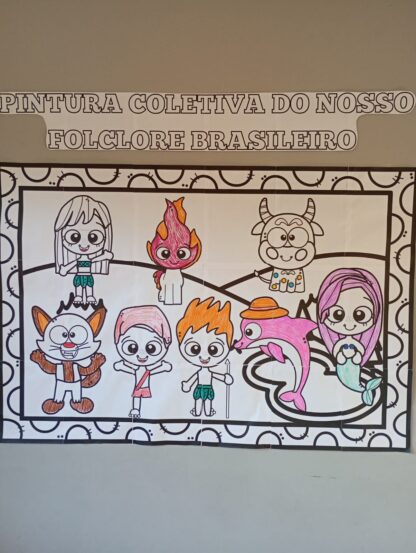 Painel coletivo do folclore - Imagem 5