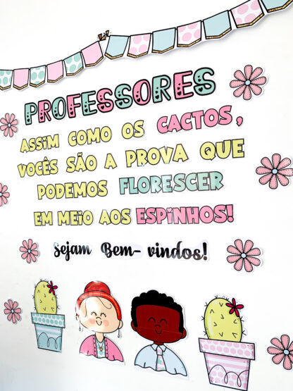 PAINEL DE BEM-VINDOS PROFESSORES - Imagem 2