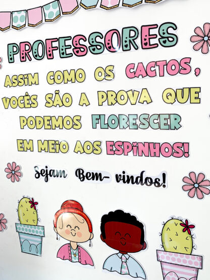 PAINEL DE BEM-VINDOS PROFESSORES - Imagem 3