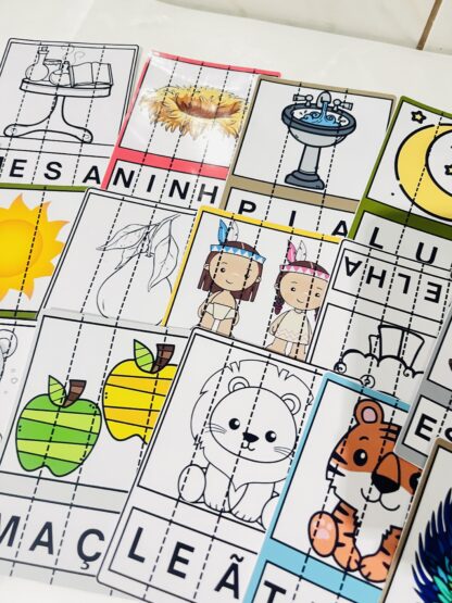 PALAVRAS FATIADAS – ORGANIZADAS POR LETRA! - Imagem 4