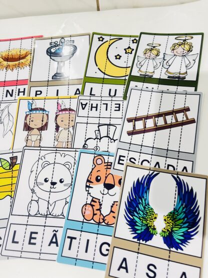 PALAVRAS FATIADAS – ORGANIZADAS POR LETRA! - Imagem 2
