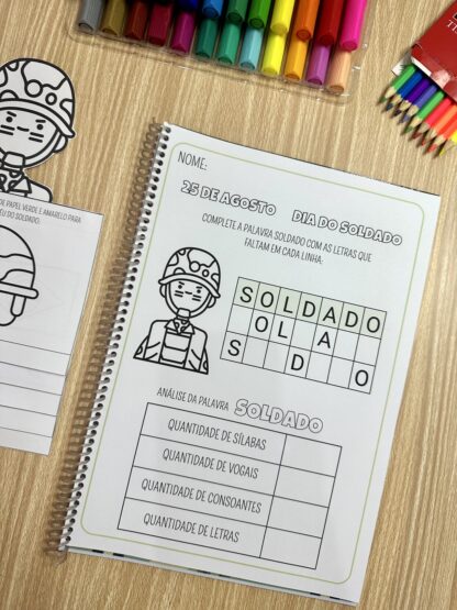 Apostila de Atividades – Dia do Soldado  - Imagem 6