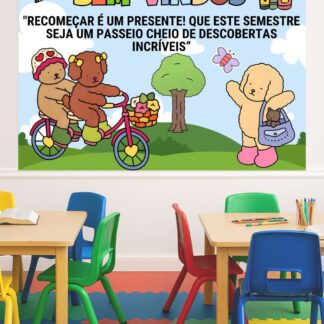 PAINEL VOLTA ÀS AULAS BOBBIE GOODS