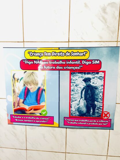 Painel Combate ao Trabalho Infantil - Imagem 2