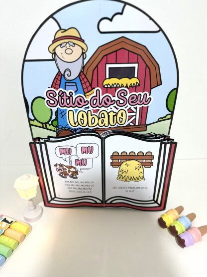 Luva Livro Seu Lobato - Imagem 4