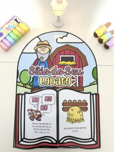 Luva Livro Seu Lobato