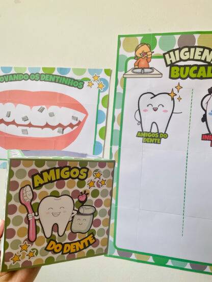 Kit Higiene Bucal – Aprender a cuidar dos dentinhos ficou muito mais divertido! - Imagem 2