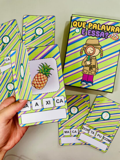 Que palavra é essa? – Fichas de Formação de Palavras para Alfabetização! - Imagem 5
