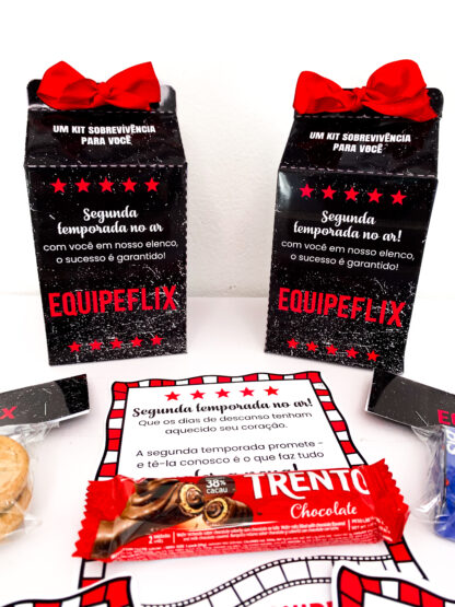 Pack de lembrancinhas no tema Equipeflix - Imagem 2