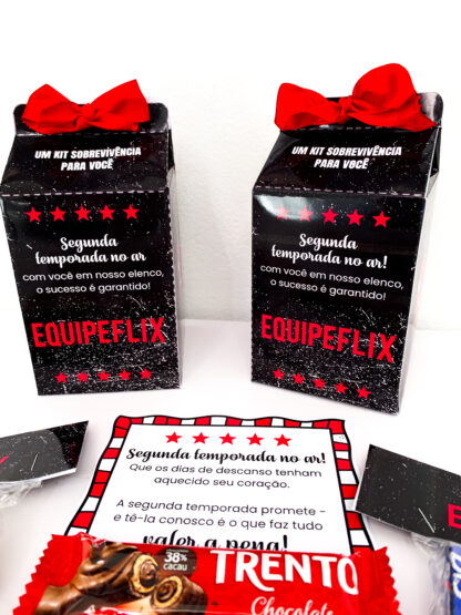 Pack de lembrancinhas no tema Equipeflix - Imagem 7