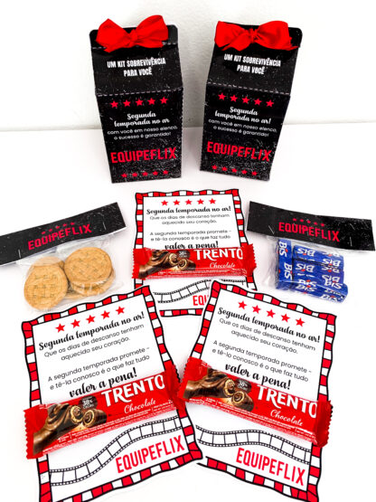 Pack de lembrancinhas no tema Equipeflix - Imagem 8