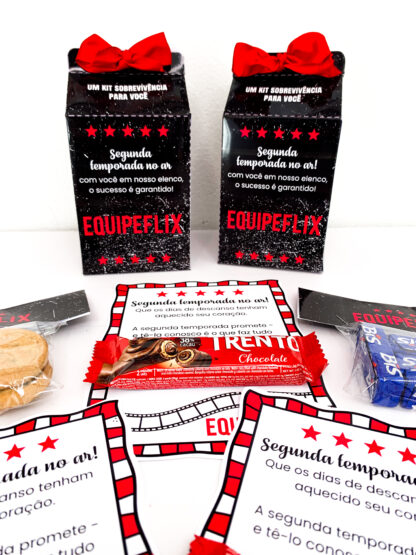 Pack de lembrancinhas no tema Equipeflix - Imagem 10
