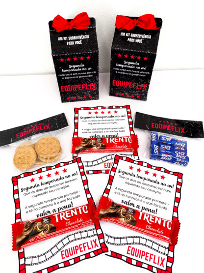 Pack de lembrancinhas no tema Equipeflix - Imagem 11