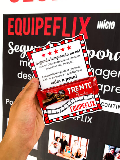 Pack de lembrancinhas no tema Equipeflix - Imagem 13