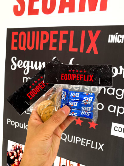 Pack de lembrancinhas no tema Equipeflix - Imagem 14