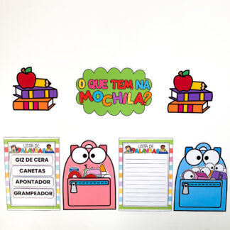 Atividade “O que tem na mochila?”