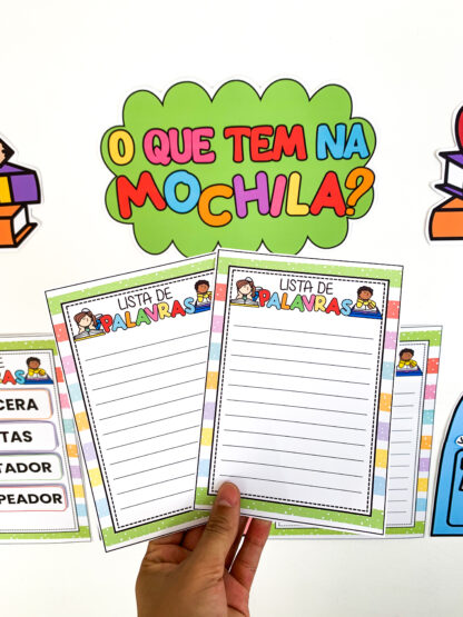 Atividade “O que tem na mochila?” - Imagem 4