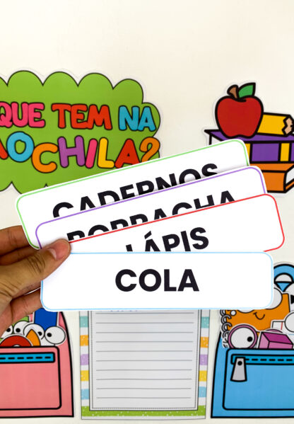 Atividade “O que tem na mochila?” - Imagem 7
