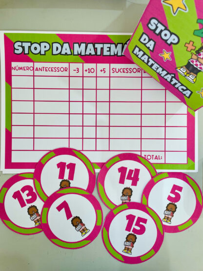 Stop da Matemática, Conceitos de Antecessor, Sucessor, Dobro, Adição e Subtração de Números – Aprender brincando é muito mais divertido! - Imagem 6