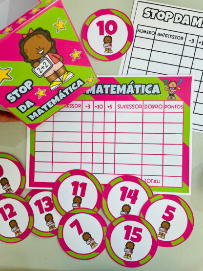Stop da Matemática, Conceitos de Antecessor, Sucessor, Dobro, Adição e Subtração de Números – Aprender brincando é muito mais divertido! - Imagem 5