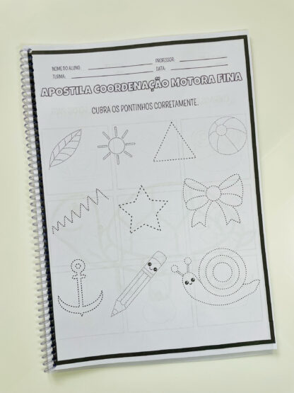 ✂️🎨 Apostila de Coordenação Motora Fina – Atividades de Recorte, Pintura e Escrita - Imagem 2