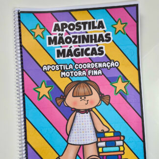 ✂️🎨 Apostila de Coordenação Motora Fina – Atividades de Recorte, Pintura e Escrita