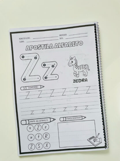 Apostila do Alfabeto para Educação Infantil – Atividades com Letras e Sons - Imagem 5