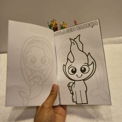 Livrinho do Folclore para Colorir - Imagem 9