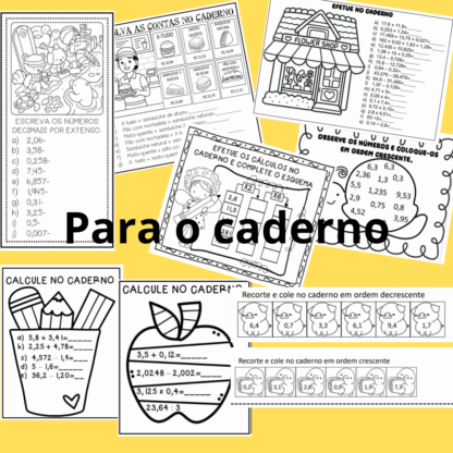 atividades números decimais kit 2 - Imagem 15