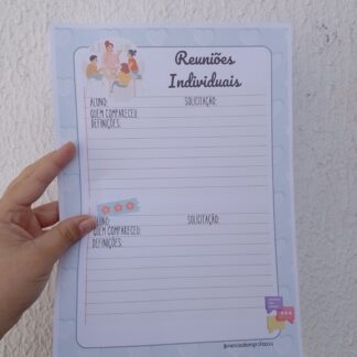 Registro de Reuniões Individuais