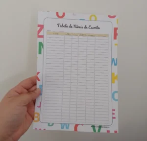 Registro de Níveis de Escrita