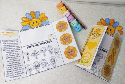 ️Lapbook Setembro amarelo - Imagem 2