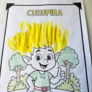 Cartaz coletivo Curupira