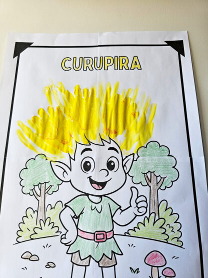 Cartaz coletivo Curupira
