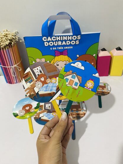 Sacola Cachinhos Dourados e os Três Ursos - Imagem 2