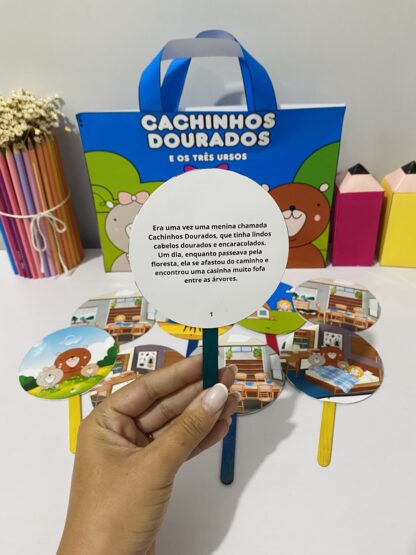 Sacola Cachinhos Dourados e os Três Ursos - Imagem 3